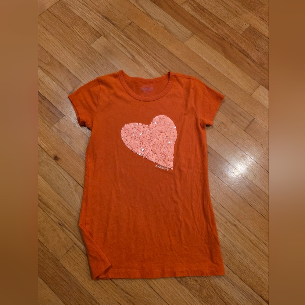 Crewcuts Heart SequinTee
